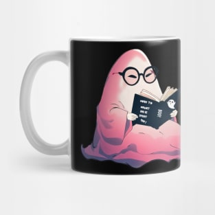 How to haunt pink ghost Mug